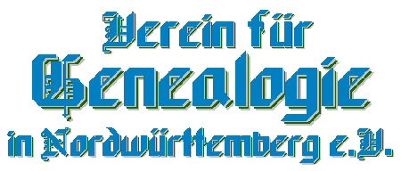 Verein fuer Genealogie in Nordwuerttemberg